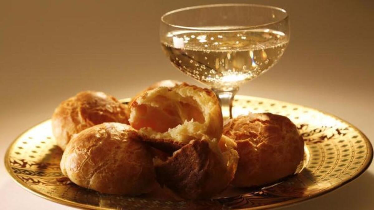 Looking for New Year's appetizer ideas? Consider gougères. You can make them ahead of time.