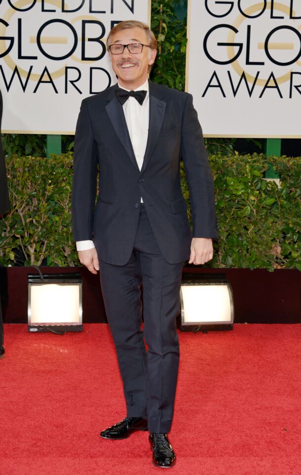 Golden Globes 2014 best-dressed men: Christoph Waltz