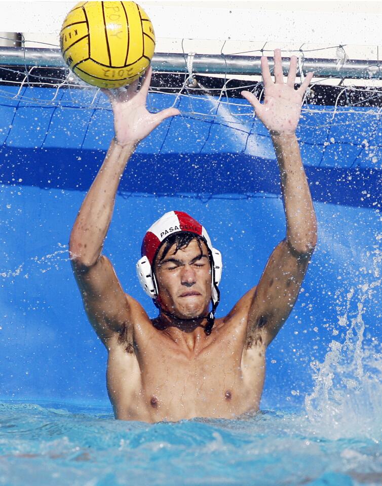 Pasadena Poly v. Pasadena non-league boys water polo