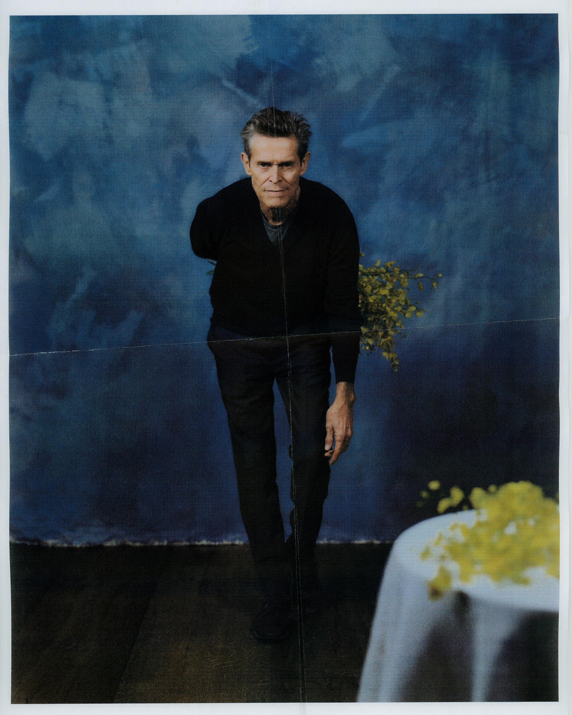 NEW YORK, NY - NOV 28: Willem Dafoe photographed in New York, NY on November 28, 2023. (Paul Yem / For The Times)