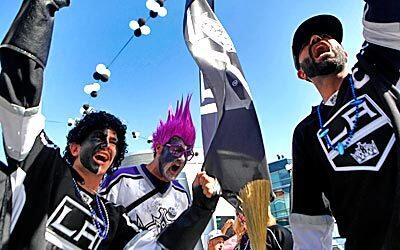 Kings vs. Devils at Staples Center in game 4