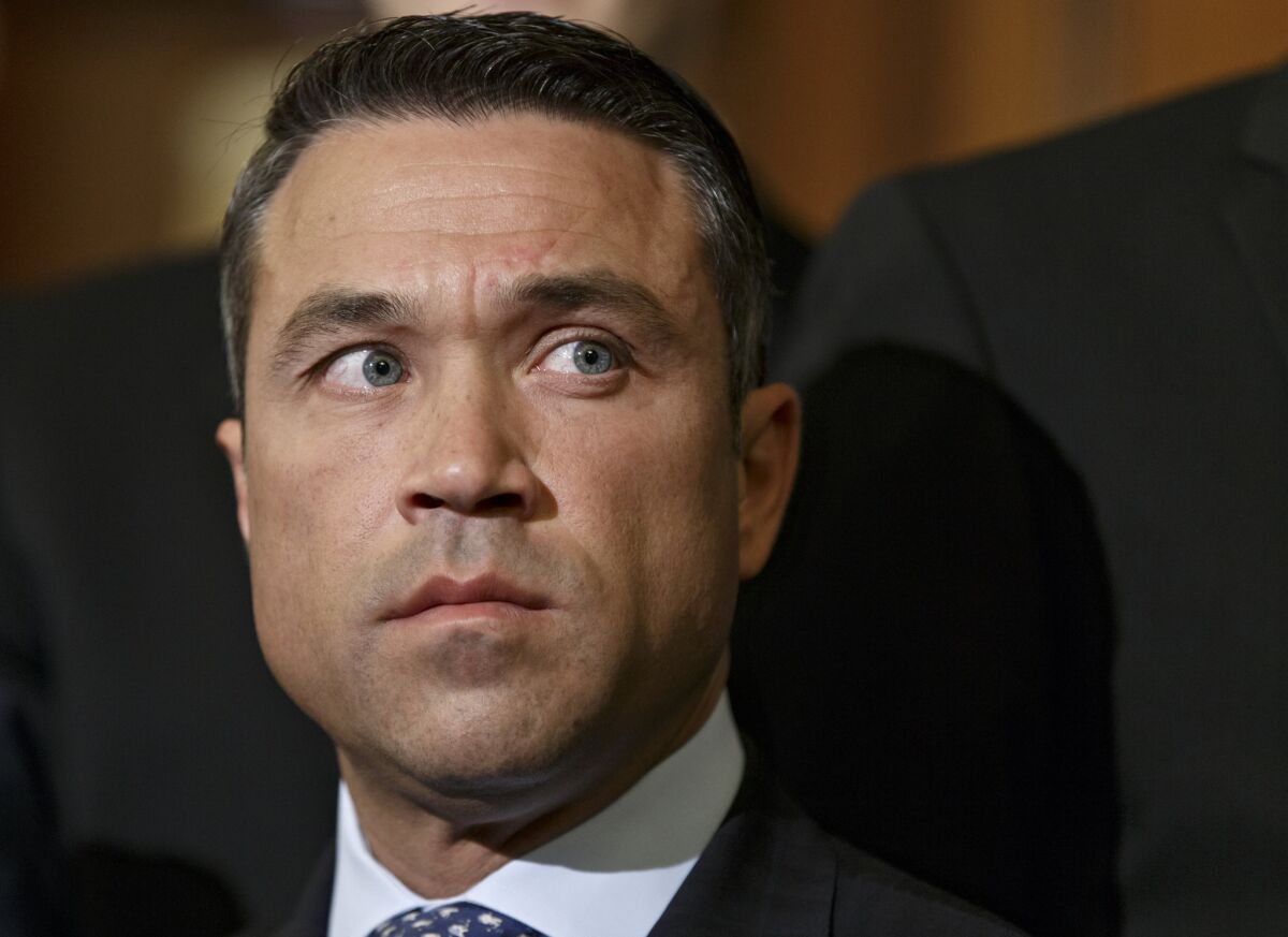Rep. Michael Grimm joins Republican colleagues at a May 29 Capitol event calling for reforms in Veterans Administration.