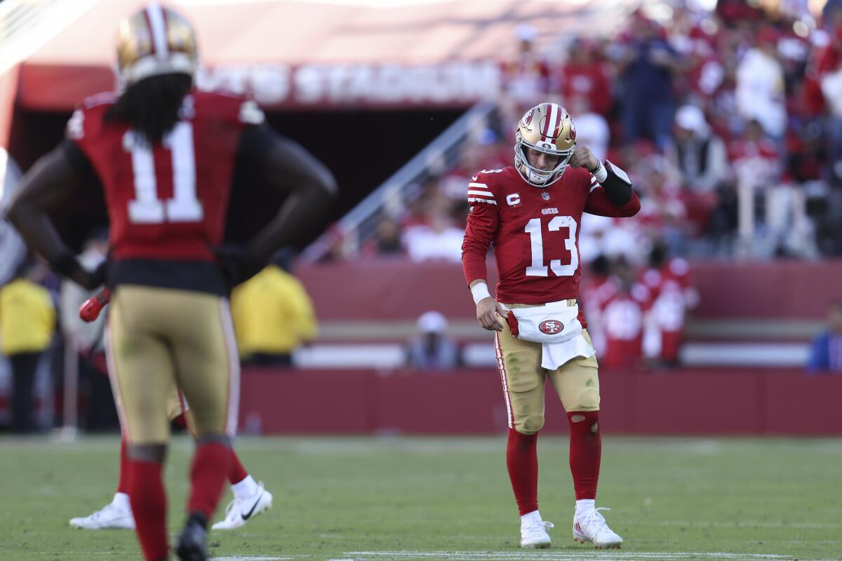 San Francisco 49ers stars Brandon Aiyuk and Brock Purdy tipped for