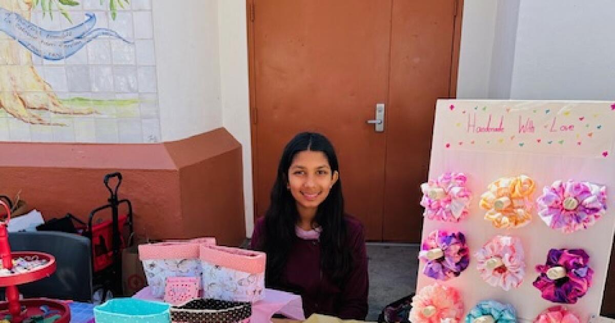 Young entrepreneurs showcase their businesses at the Children’s Business Fair hosted by Acton Academy Del Mar