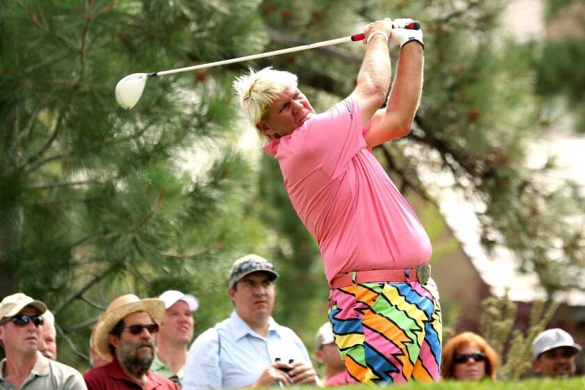Golfer John Daly was one of the first athletes to sign on to wear Loudmouth apparel in competition.