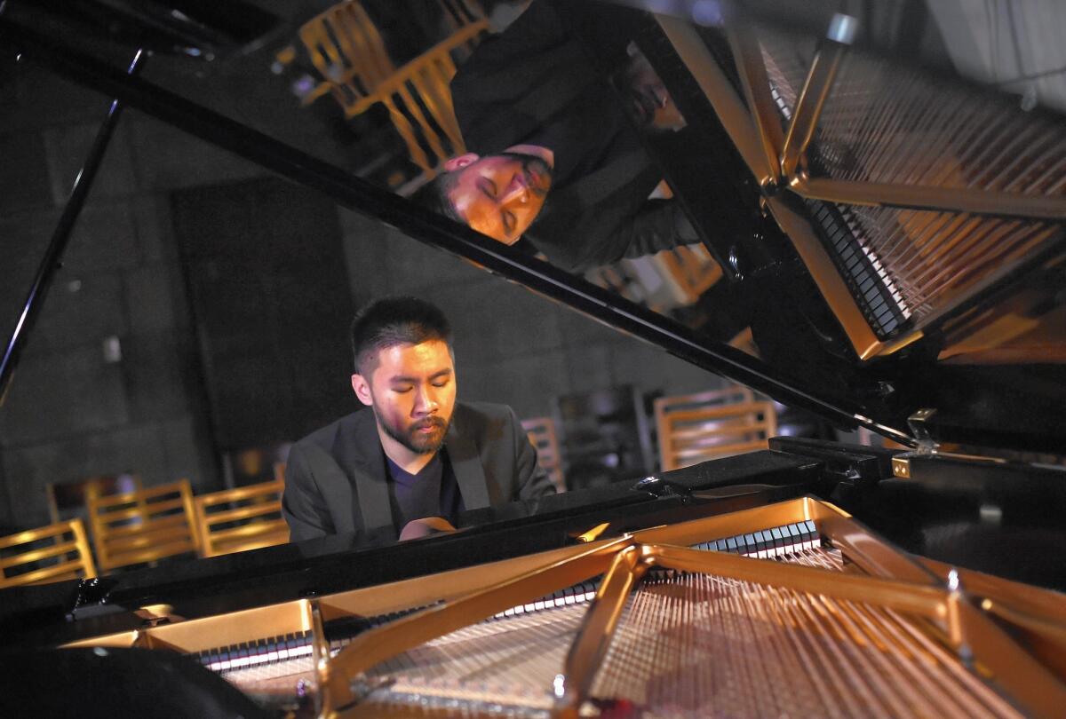 Pianist Conrad Tao joins the Pacific Symphony in a concert at the Segerstrom Center for the Arts.