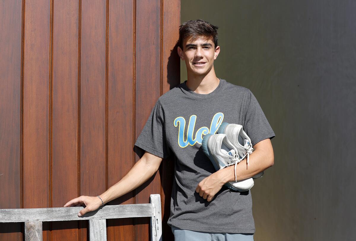 Laguna Beach senior Mateo Bianchi is a returning member of the Daily Pilot Boys' Cross-Country Dream Team.