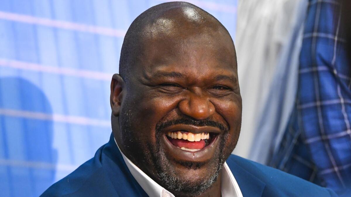 Shaquille O' Neal could relate when he heard about a 13-year-old boy with big feet struggling to find shoes.