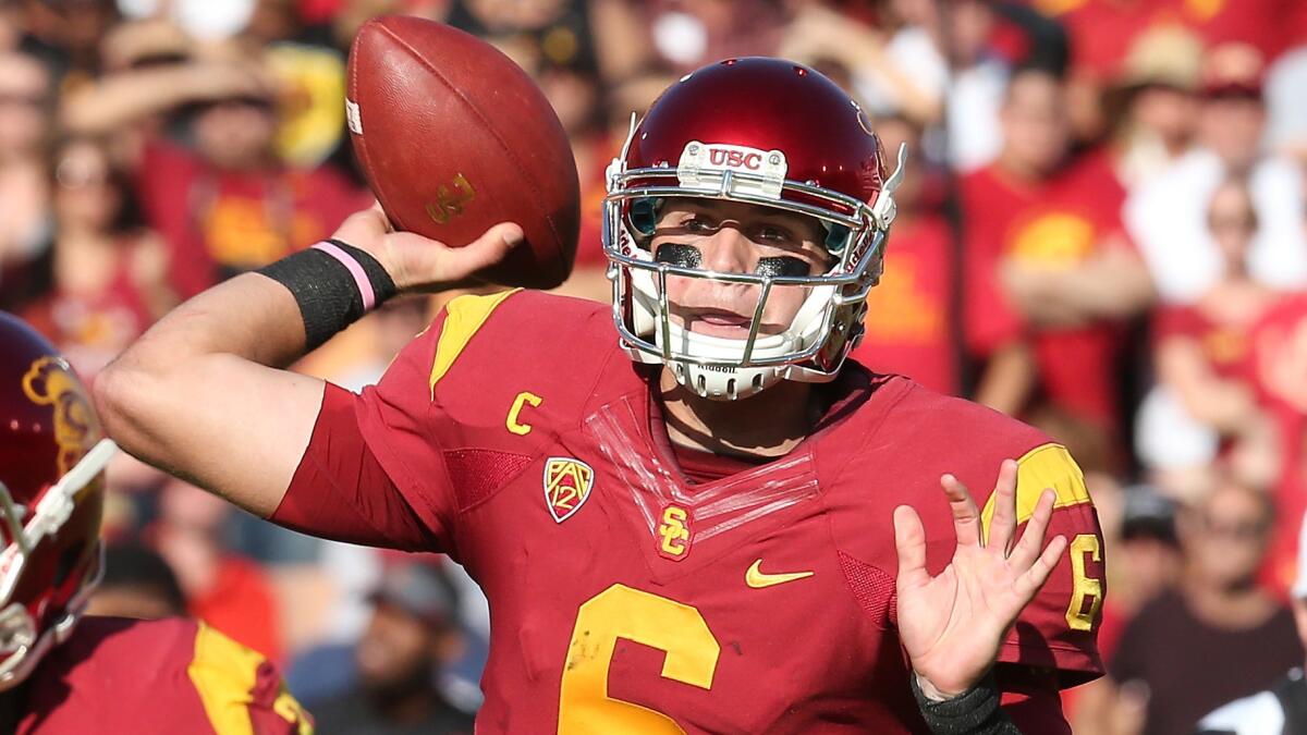 Quarterback Cody Kessler and the Trojans have some high expectations being levied upon them.