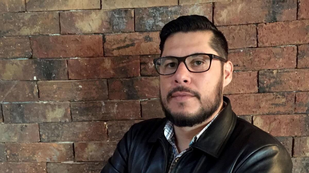Julio Omar Gomez, a journalist who has gone into hiding, says, "I am broken. I am a man without a future."