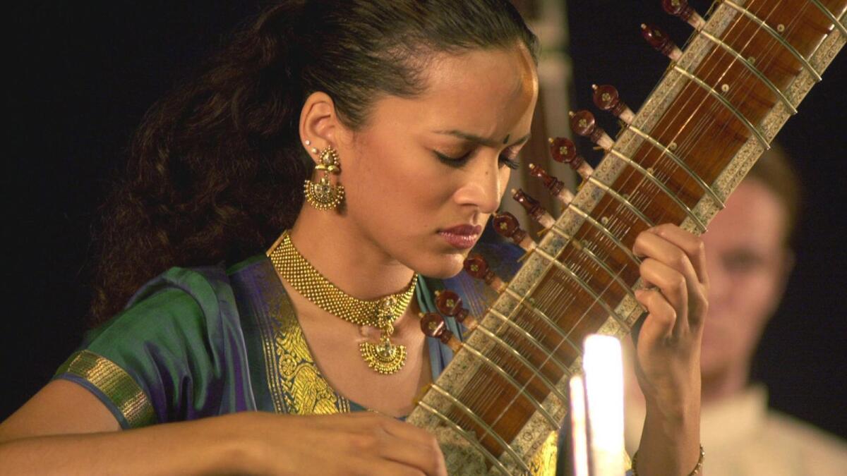 Sitar player Anoushka Shankar will perform one of her father Ravi Shankar's concertos with Pacific Symphony.