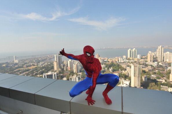 Spiderman stuntman