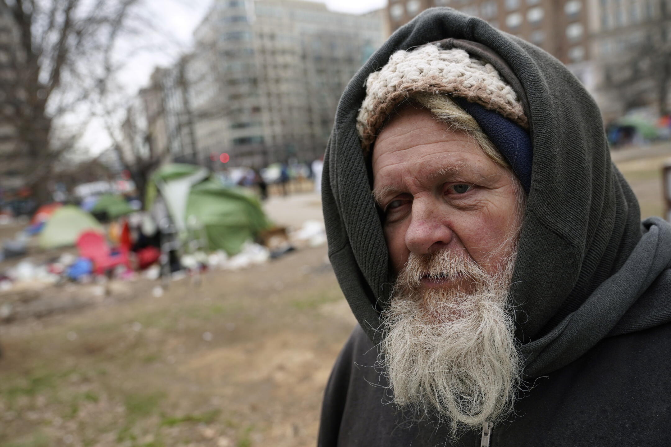 Homeless Spot The reason removing homeless camps is harder in California - Los ...