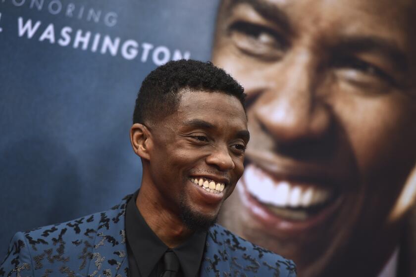 Chadwick Boseman at the 47th AFI Life Achievement Award