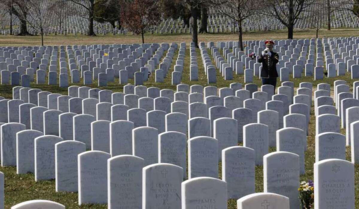 El Cementerio Nacional de Arlington data de la Guerra Civil.