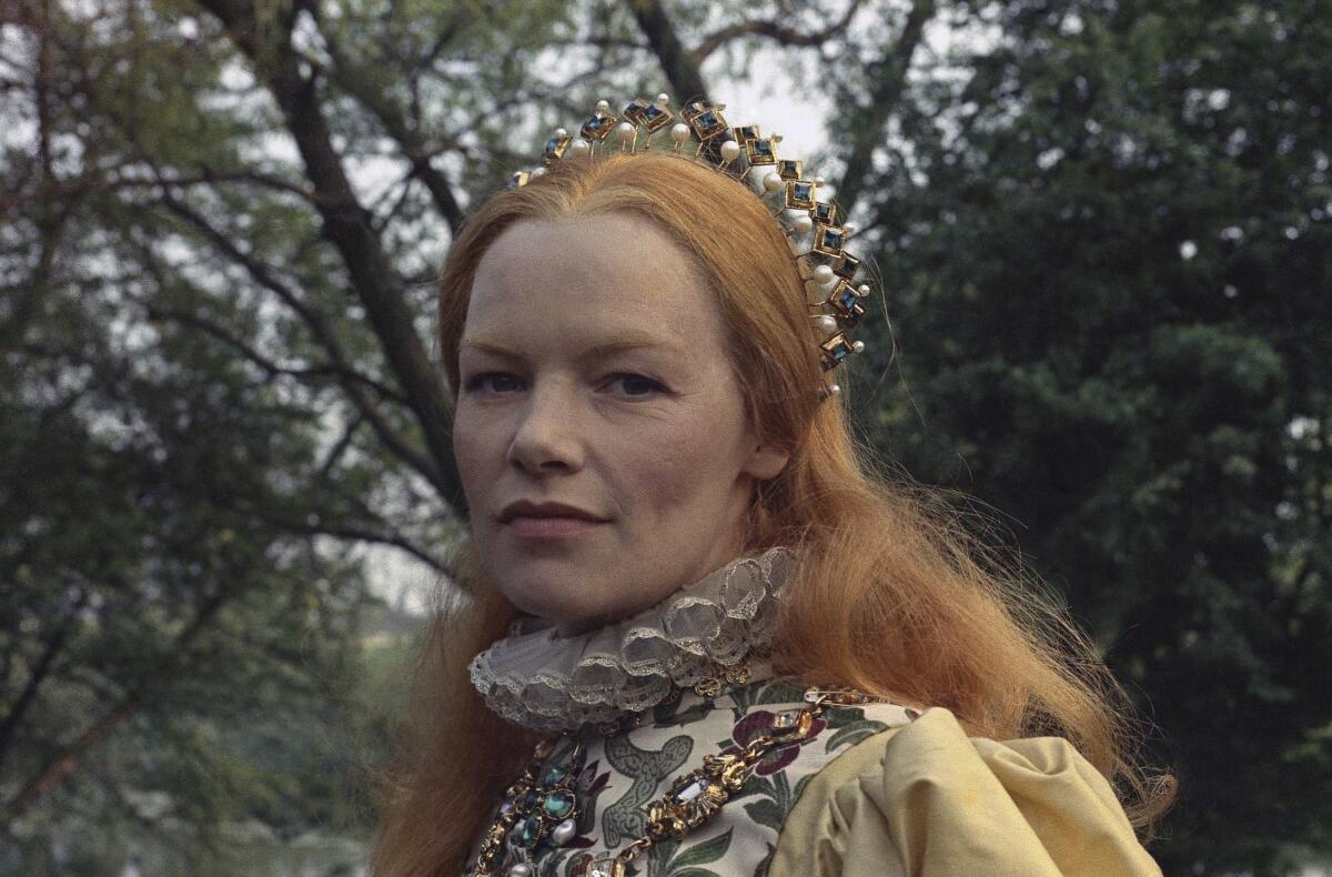 Glenda Jackson as Queen Elizabeth I in "Mary Queen of Scots." 