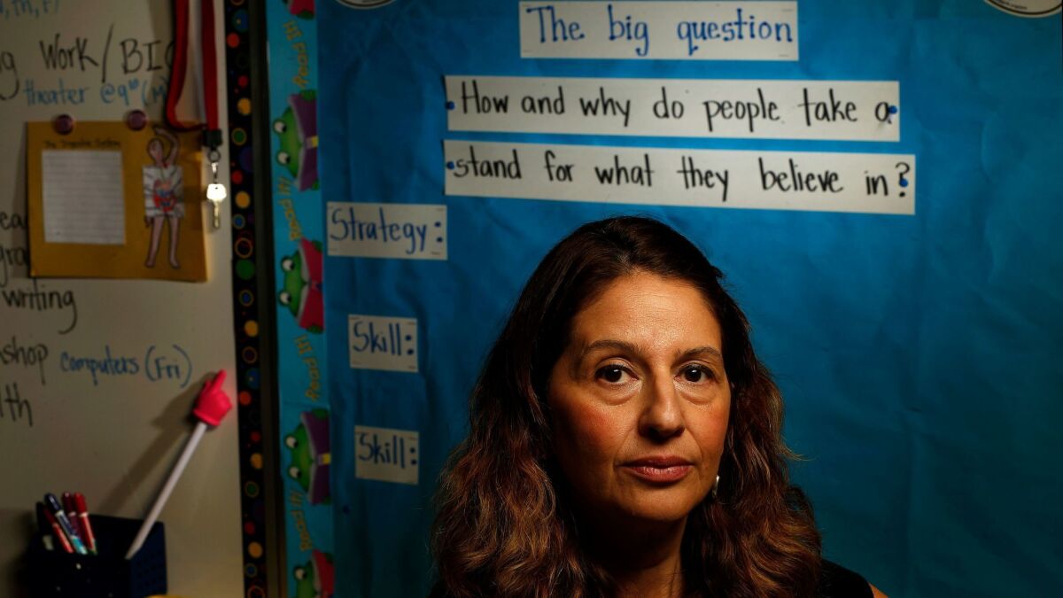 Ingrid Villeda teaches fifth grade at 93rd Street Elementary School in South Los Angeles.