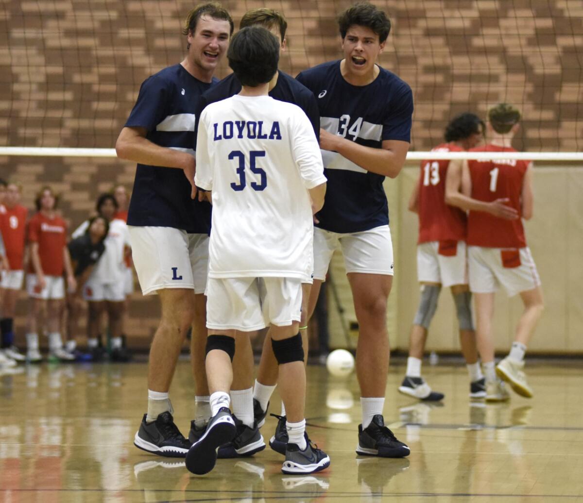 Libero Grant Steuerwald has provided a big lift for Loyola's No. 1 volleyball team.