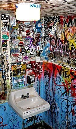 Bathroom graffiti