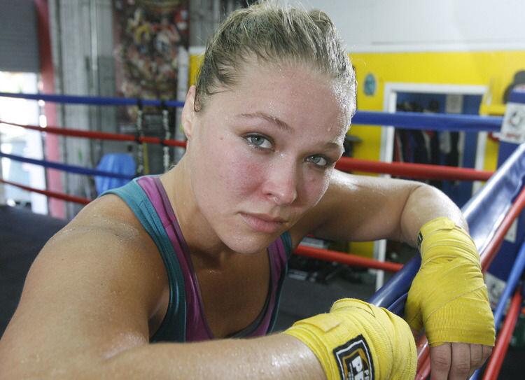 MMA professional fighter Ronda Rousey