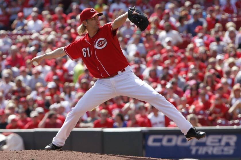 Bronson Arroyo went 14-12 with a 3.79 earned-run average for the Cincinnati Reds last season.