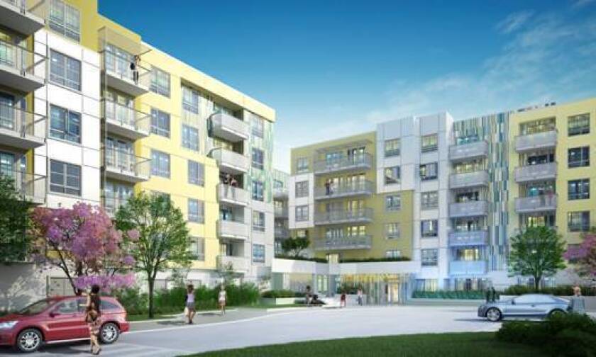 More Apartments Rise In Noho Arts District Los Angeles Times