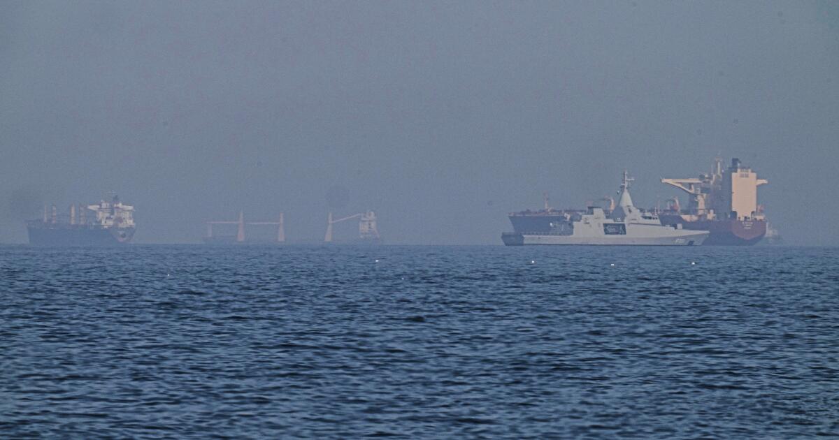 Trump says U.S. will 'guide' stranded ships from Strait of Hormuz, starting Monday