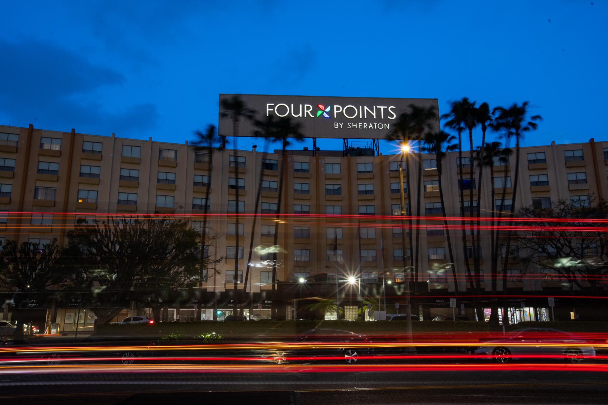 The Four Points by Sheraton hotel near Los Angeles International Airport