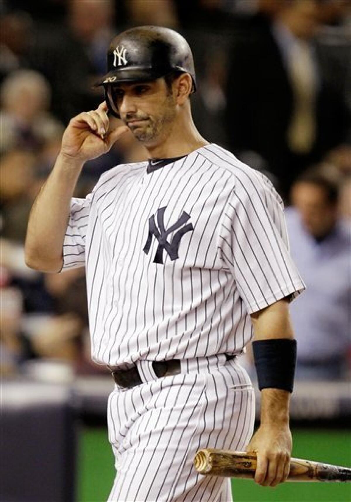 Jorge Posada New York Yankees Jersey Number Kit, Authentic Home