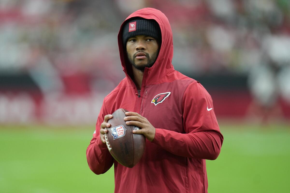 Kyler Murray says he's 'sorry I failed us' ahead of Cardinals release - Los Angeles Times