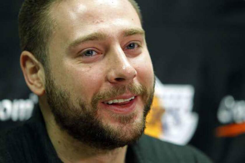 Josh McRoberts averaged 2.8 points and 3.4 rebounds in 14.4 minutes a game in his first season with the Lakers.