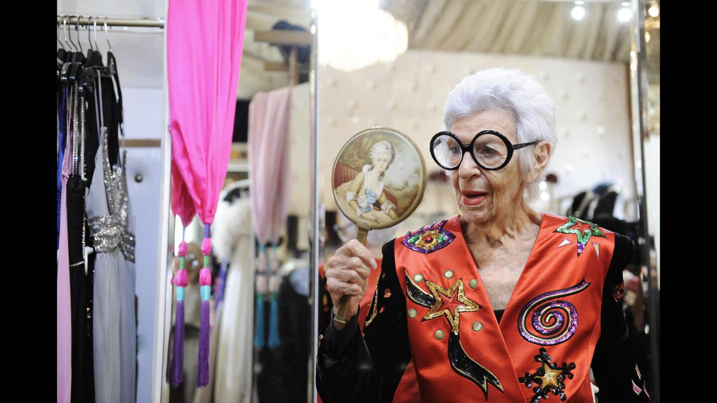 Shopping with Iris Apfel