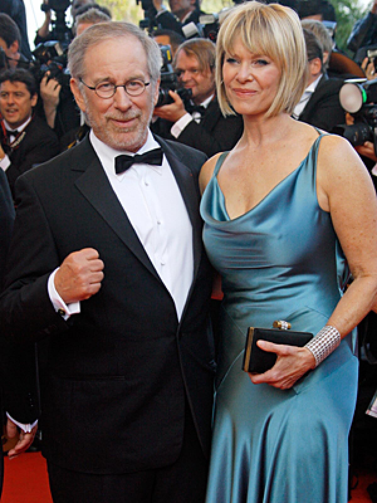 Steven Spielberg and wife Kate Capshaw donated $100,000 to the effort.