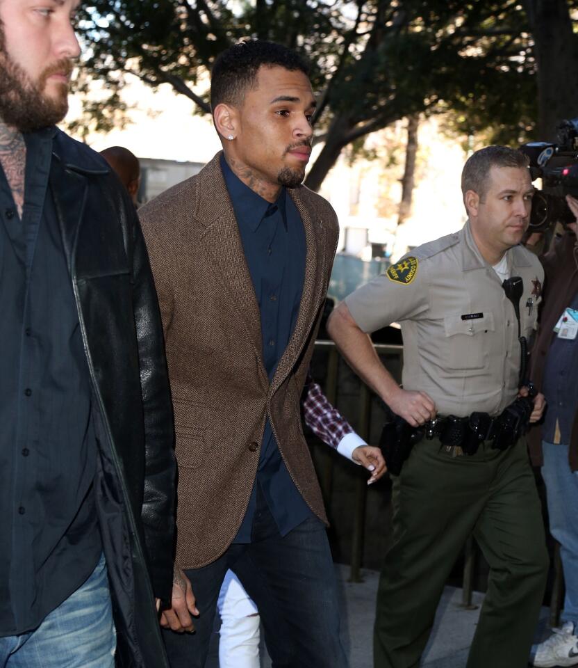 Chris Brown court appearance