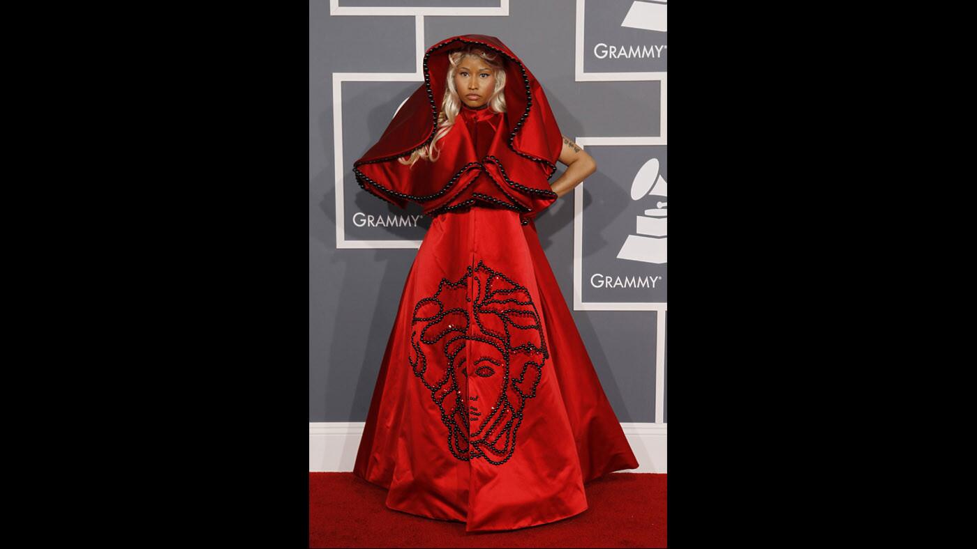 Nicki Minaj at the 2012 Grammy Awards