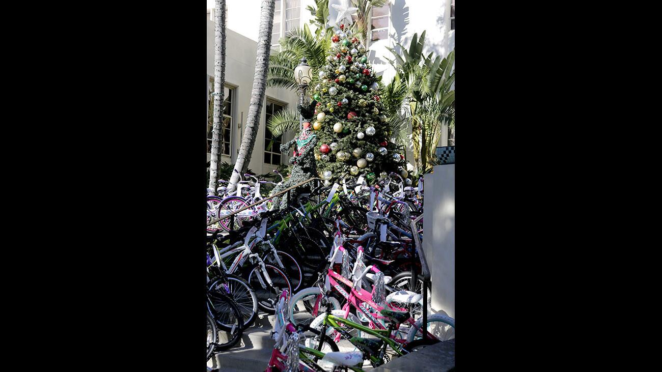 Photo Gallery: Burbank Bike Angels to donate dozens of bikes to local children for Christmas