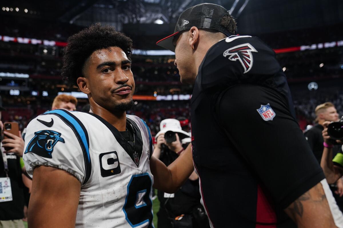 Bryce Young makes first appearance in his Carolina Panthers