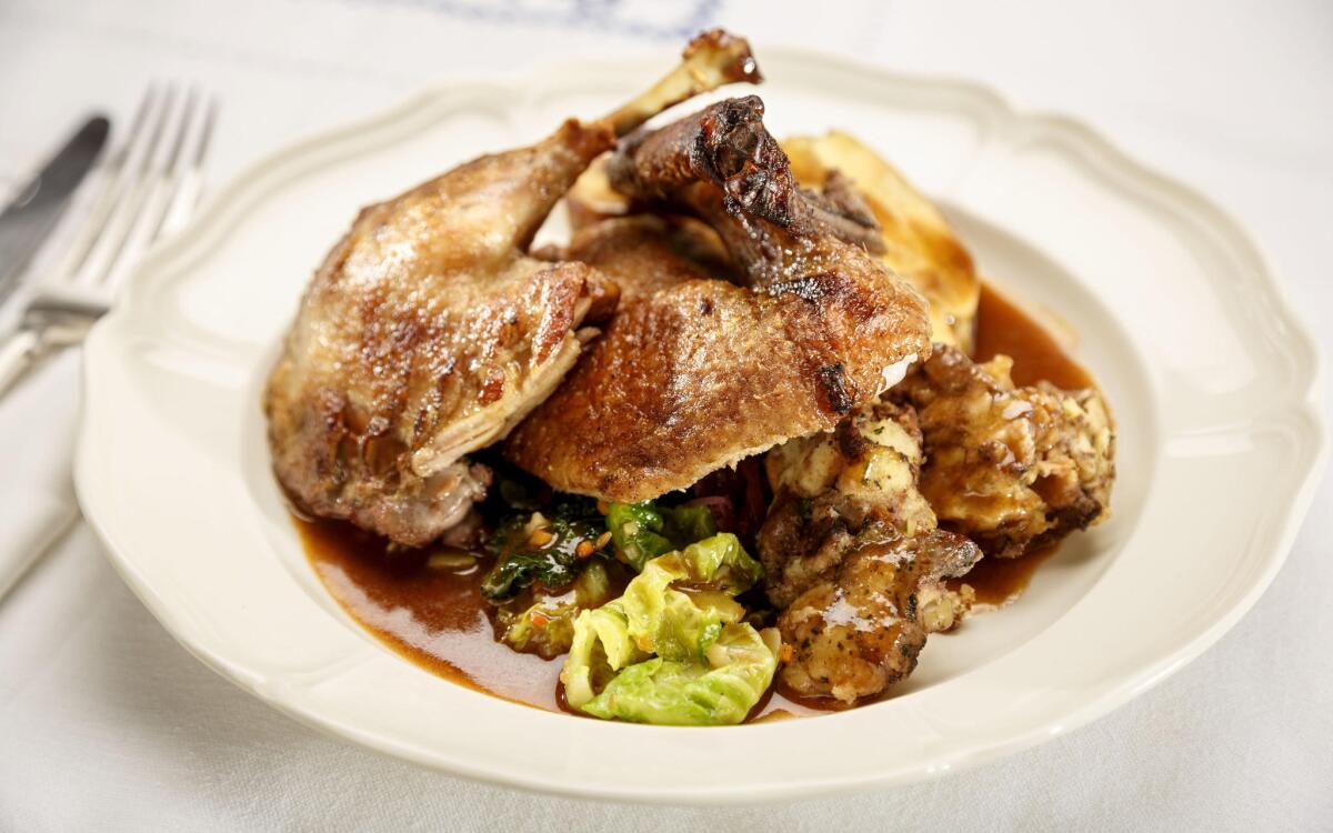 Braised duck or goose