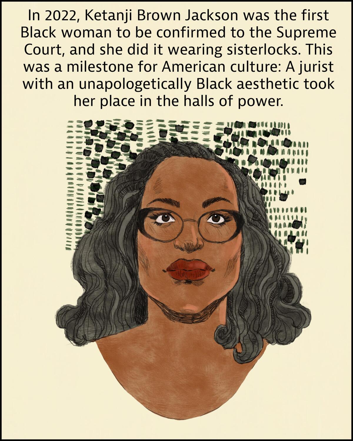 First Black female justice to be confirmed, Ketanji Brown Jackson wore sisterlocks in a milestone for American culture