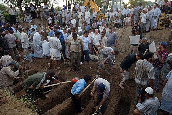 Digging graves in Kirkuk