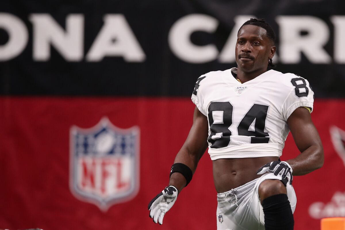 Oakland Raiders receiver Antonio Brown aired some of his team's dirty laundry Tuesday on his Instagram story.