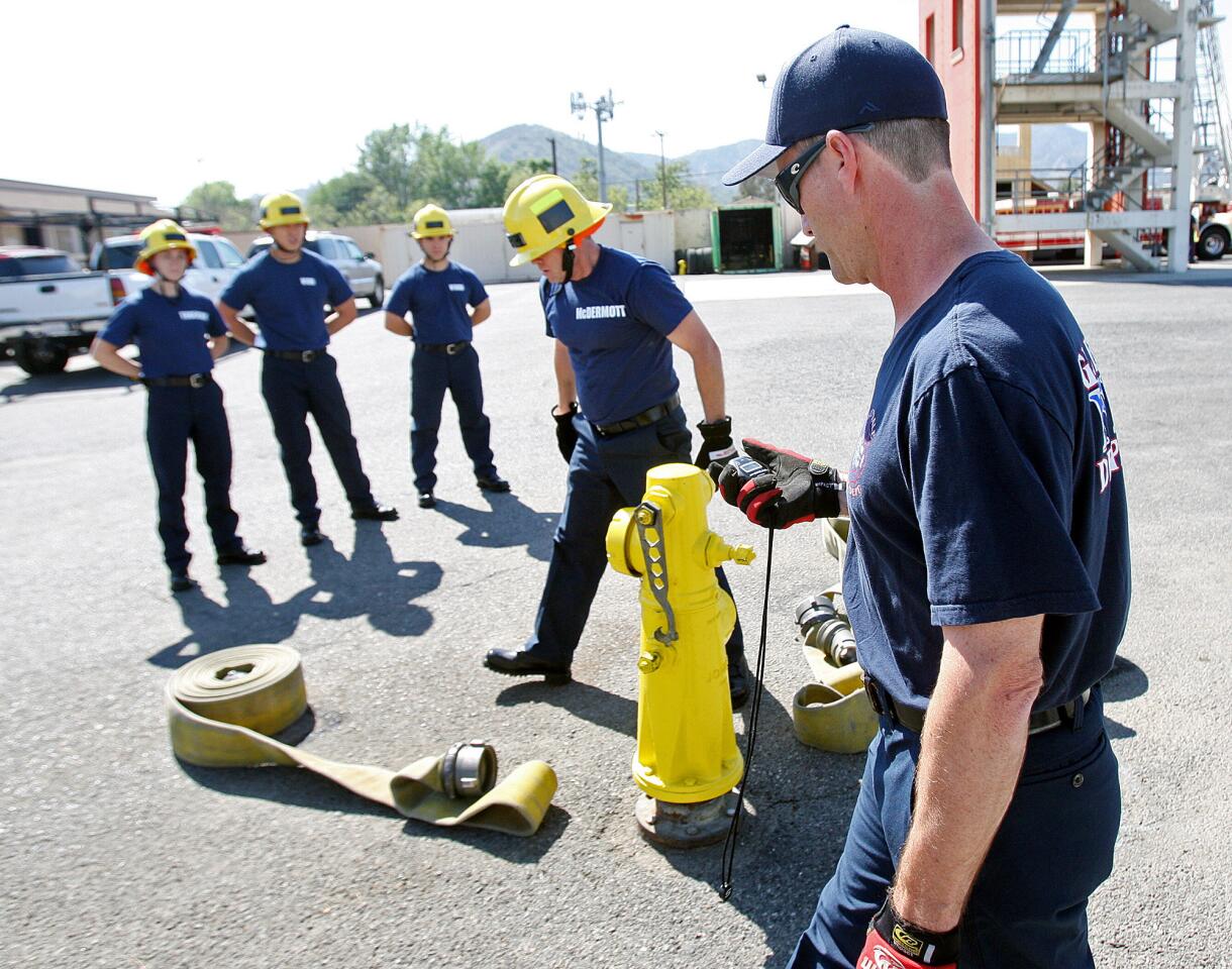 Photo Gallery: Glendale FD recruits on the first day of training