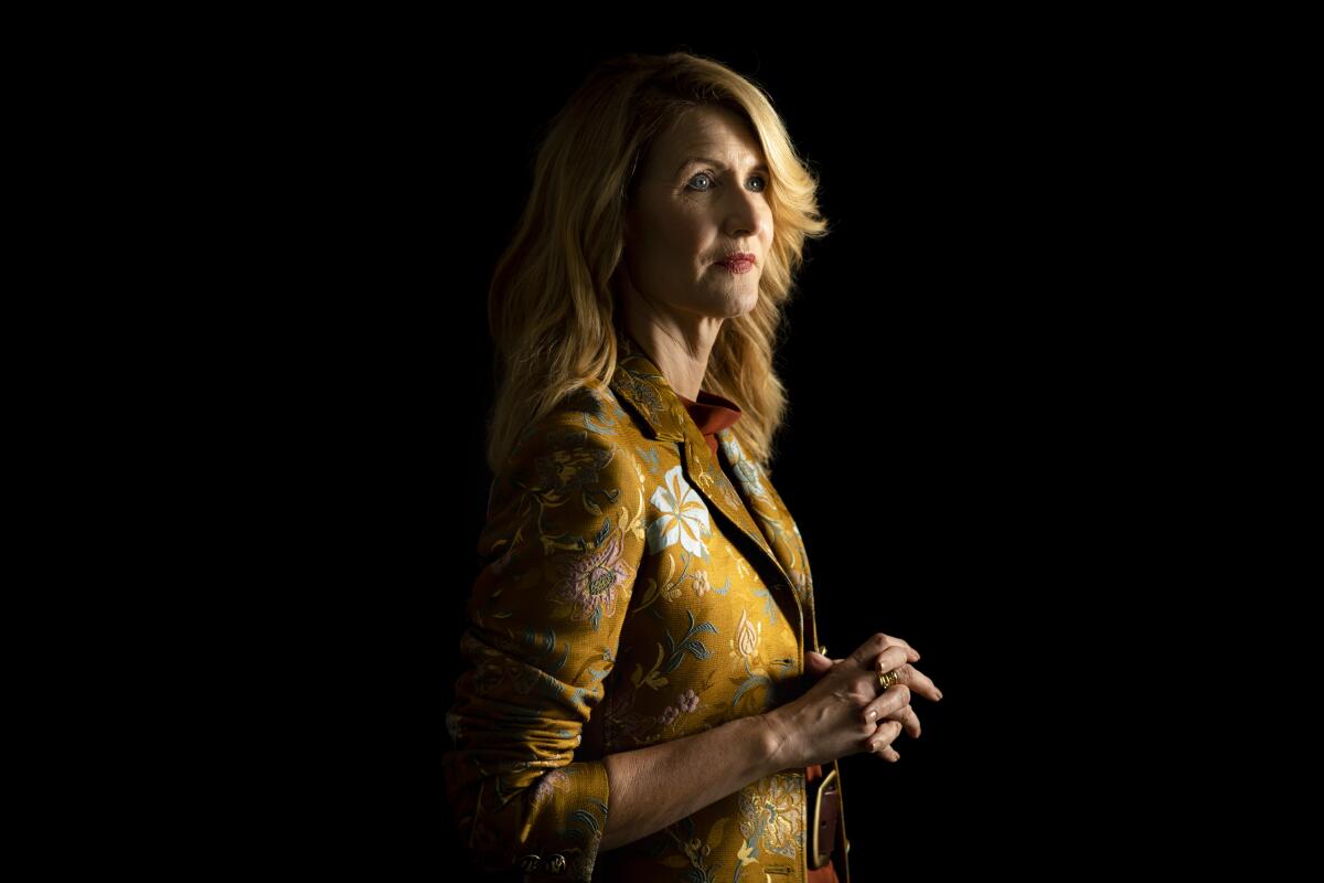 Laura Dern could earn her first Oscar for her portrayal of a divorce attorney in "Marriage Story."