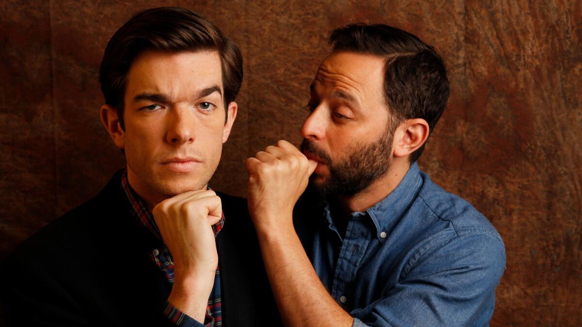 John Mulaney and Nick Kroll will be hosting the 2017 Independent Spirit Awards on Saturday.