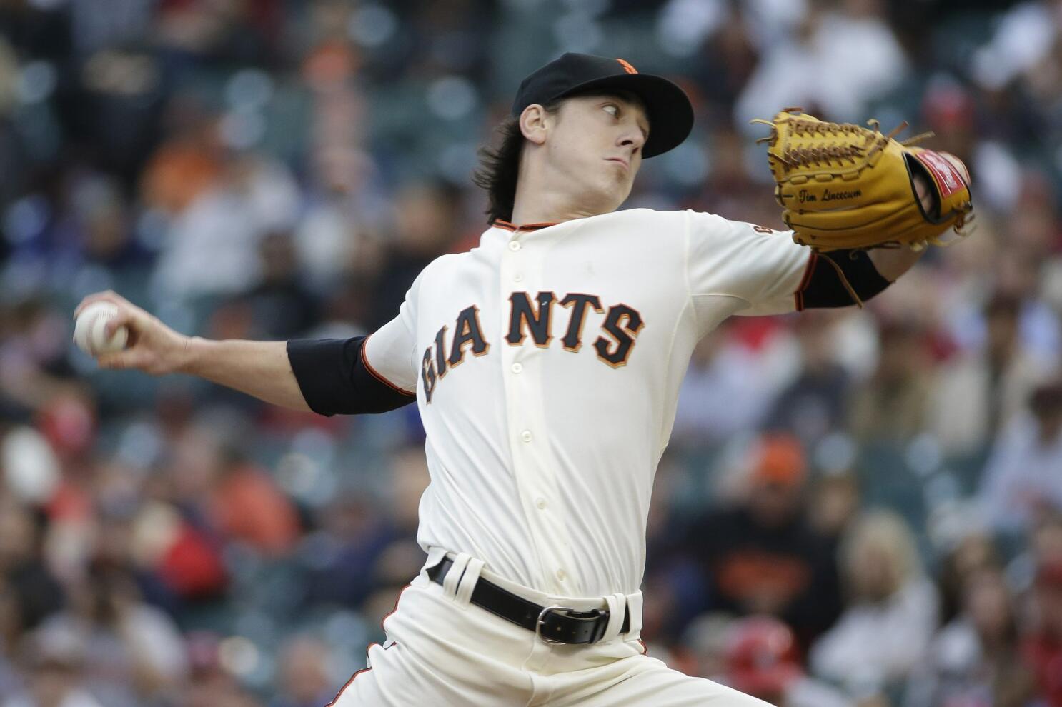 Giants' Tim Lincecum throws no-hitter against Padres - Los Angeles Times