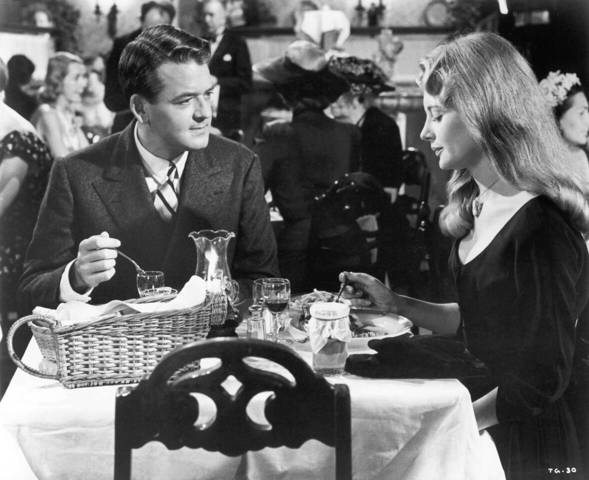 Hal Holbrook with Shirley Knight in the 1966 film "The Group."