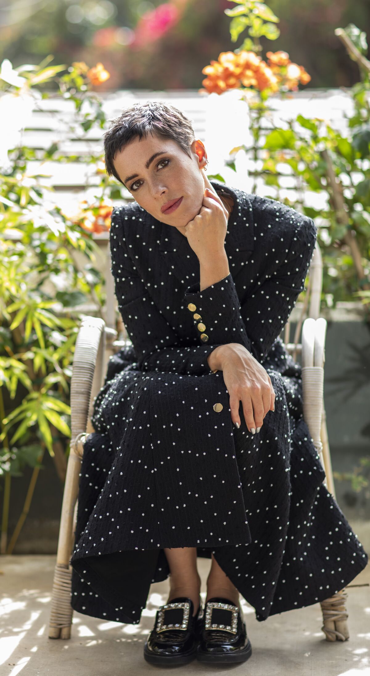 Rebecca Hall is the writer-director of the film "Passing" on Netflix