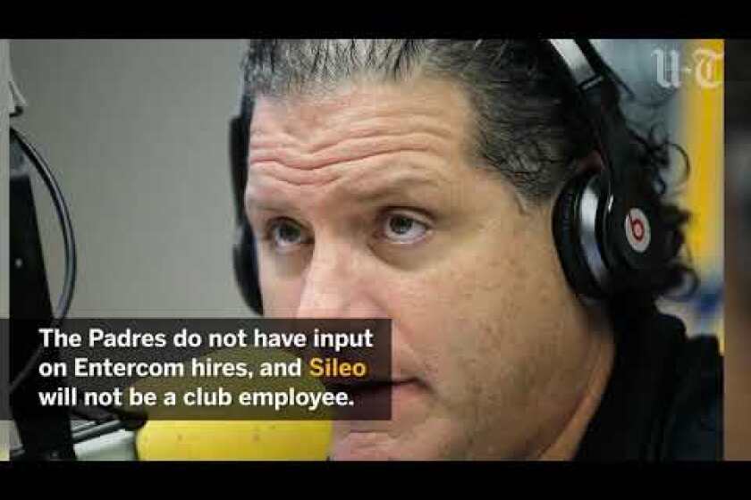 Controversial radio host Dan Sileo will not be involved with Padres
