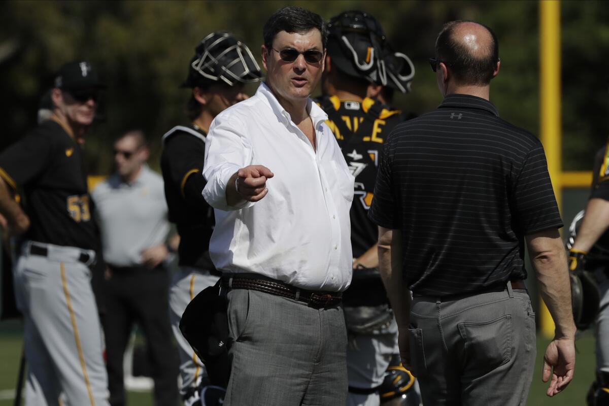 Bob Nutting, presidente de la junta directiva de los Pirates de Pittsburgh. (Frank Franklin II / Associated Press)