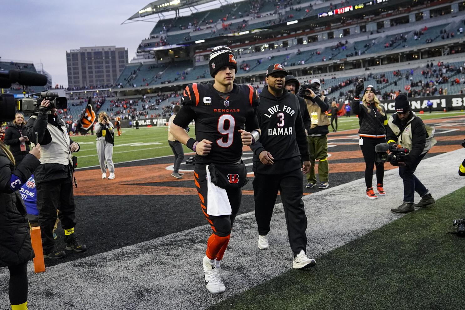 AFC Championship: Bengals defense gets ready for rematch